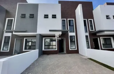 Casa duplex no residencial reserva ouro verde com 2 dormitórios, sendo 1 suíte e