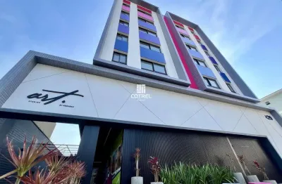 Apartamento 2 dormitórios e 1 vaga de garagem no residencial art studios powered