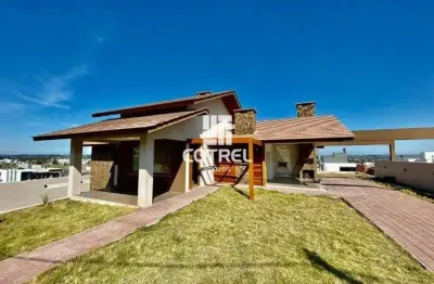 Casa para venda no condomínio real park com 2 dormitórios sendo suíte, sala de e