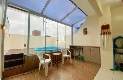Cobertura para venda com 3 dormitórios sendo 1 suíte, churrasqueira, piscina no
