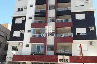 Apartamento com 1 dormitório e garagem no bairro centro na cidade de santa maria
