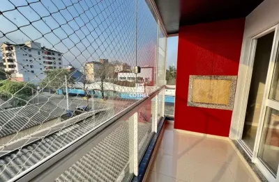Apartamento semimobiliado para venda e locação com 2 dormitórios, suíte e garage