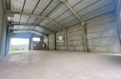Pavilhão para locação 300 m² situado no bairro tomazetti na cidade de santa mari