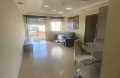 Apartamento para venda semimobiliado 3 dormitórios, 1 vaga de garagem situado no