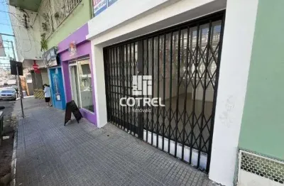 Loja comercial 25m² para locação, situada no bairro centro em santa maria/rs.
