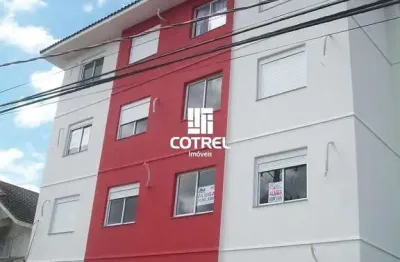 Apartamento com 01 dormitório e 1 vaga de garagem em camobi.
