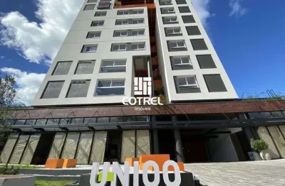 Apartamento 1 dormitório, 1 vaga de garagem situado no bairro camobi na cidade d