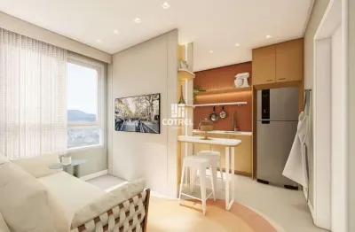 Apartamento á venda com 1 dormitório situado no bairro camobi em santa maria/rs