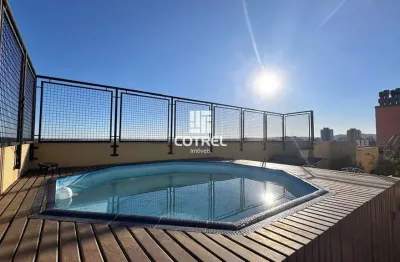 Cobertura á venda 03 dormitórios sendo 1 suíte, 2 vagas de garagem localizado no