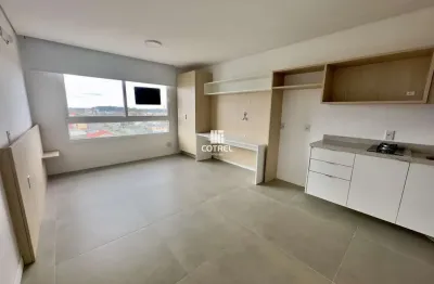 Studio semimobiliado para locação próximo à ufsm, no bairro camobi, santa maria/