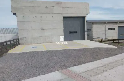 Pavilhão comercial para locação 02 banheiros e 05 vagas de garagem localizado no