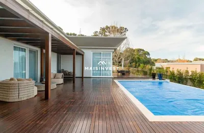 Casa em condomínio fechado com 4 quartos à venda na Rua das Gralhas, 61, Alphaville Graciosa, Pinhais por R$ 14.900.000