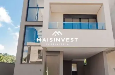 Casa em condomínio fechado com 3 quartos à venda na Rua Irma Schreiner Maran, 503, Santa Cândida, Curitiba por R$ 1.150.000