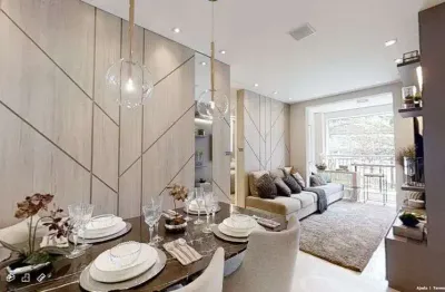Apartamento de 59 metros quadrados no bairro vila das mercês com 2 quartos