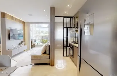 Apartamento pronto pra morar  tem 37 metros quadrados com 2 quartos