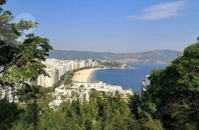 Studio montado mais cortina de vidro com Vista para o Mar em Icaraí