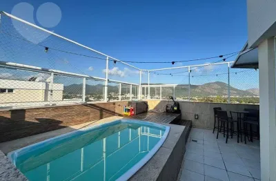 Cobertura com 3 dormitórios à venda, 220 m² por R$ 900.000,00 - Itaipu - Niterói/RJ