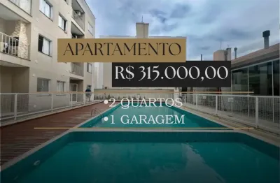 Apartamento com infraestrutura completa e vaga de garagem com fácil acesso