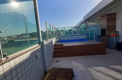 Cobertura top house com piscina aquecida e elevador privativo