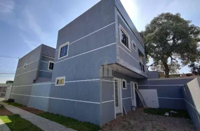 Sobrado em cond. no alto boqueirão com três quartos/suíte