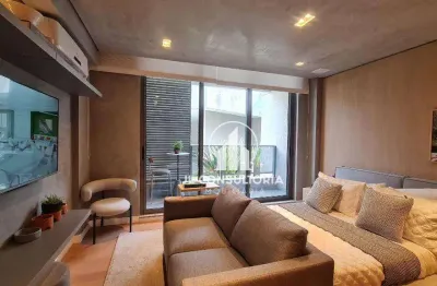 Studio à venda, 36 m² por r$ 616.056,00 - campina do siqueira - curitiba/pr