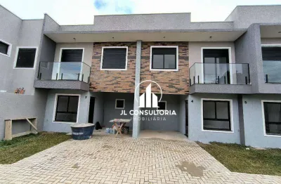 Sobrado à venda, 75 m² por r$ 525.000,00 - sítio cercado - curitiba/pr