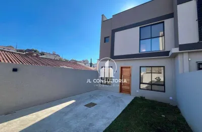 Sobrado à venda, 102 m² por r$ 699.000,00 - lindóia - curitiba/pr