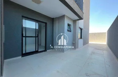 Apartamento garden à venda, 110 m² por r$ 599.900,00 - portão - curitiba/pr