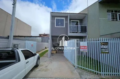 Sobrado à venda, 80 m² por r$ 410.000,00 - sítio cercado - curitiba/pr
