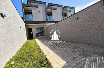 Sobrado com 3 dormitórios à venda, 105 m² por r$ 525.000,00 - umbará - curitiba/pr