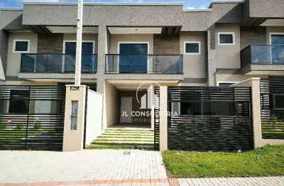 Sobrado à venda, 122 m² por r$ 870.000,00 - fazenda velha - araucária/pr