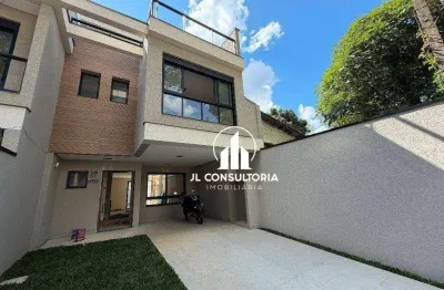 Sobrado com 3 dormitórios à venda, 168 m² por r$ 1.350.000,00 - água verde - curitiba/pr