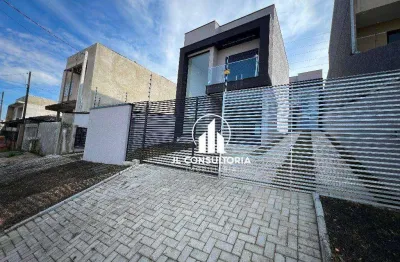 Sobrado à venda, 122 m² por r$ 739.000,00 - xaxim - curitiba/pr