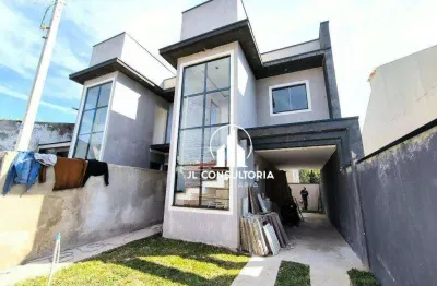 Sobrado à venda, 87 m² por r$ 549.000,00 - sítio cercado - curitiba/pr