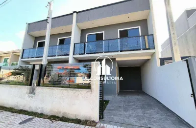 Sobrado à venda, 105 m² por r$ 460.000,00 - cidade industrial - curitiba/pr