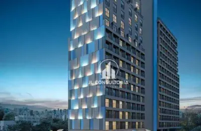 Apartamento duplex à venda, 23 m² por r$ 525.422,34 - portão - curitiba/pr