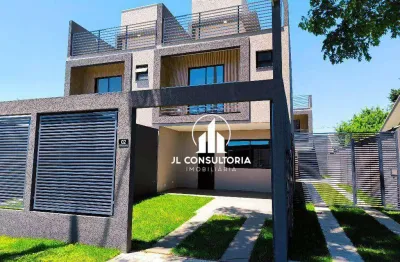 Sobrado à venda, 124 m² por r$ 670.000,00 - pinheirinho - curitiba/pr
