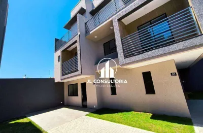 Sobrado à venda, 135 m² por r$ 635.000,00 - pinheirinho - curitiba/pr
