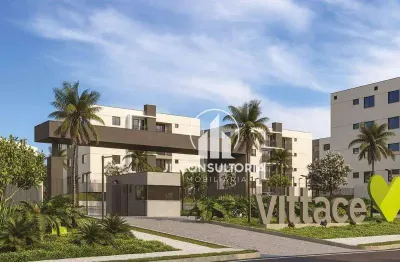Apartamento com 2 dormitórios à venda, 58 m² por r$ 446.240,00 - capão raso - curitiba/pr