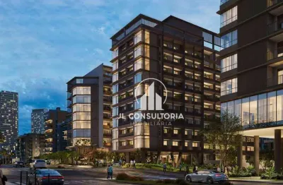 Studio à venda, 30 m² por r$ 773.600,00 - centro - curitiba/pr