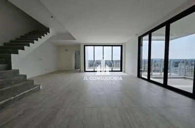 Cobertura com 3 dormitórios à venda, 197 m² por r$ 3.060.077,01 - cabral - curitiba/pr