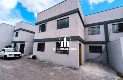 Sobrado à venda, 62 m² por r$ 408.000,00 - sítio cercado - curitiba/pr