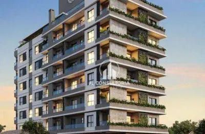 Apartamento à venda, 46 m² por r$ 468.932,00 - capão raso - curitiba/pr