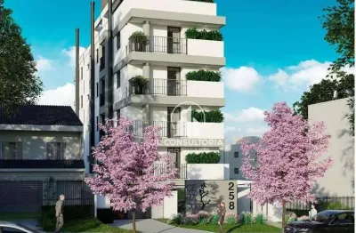 Apartamento garden com 2 dormitórios à venda, 73 m² por r$ 655.490.000,00 - boa vista - curitiba/pr