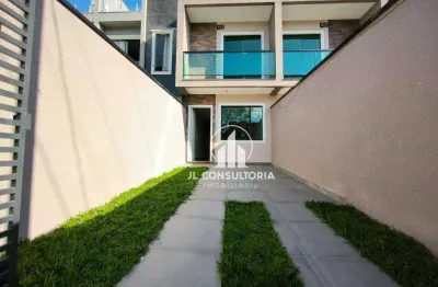 Sobrado com 2 dormitórios à venda, 77 m² por r$ 379.000,00 - umbará - curitiba/pr