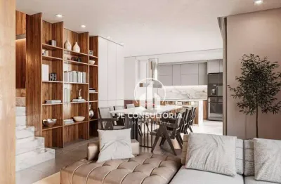 Apartamento duplex à venda, 107 m² por r$ 1.424.470,00 - portão - curitiba/pr