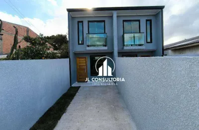 Sobrado à venda, 70 m² por r$ 370.000,00 - cidade industrial - curitiba/pr