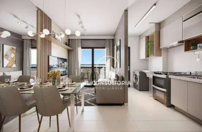 Apartamento à venda, 49 m² por r$ 456.990,00 - lindóia - curitiba/pr
