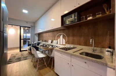 Apartamento garden à venda, 68 m² por r$ 626.758,00 - portão - curitiba/pr