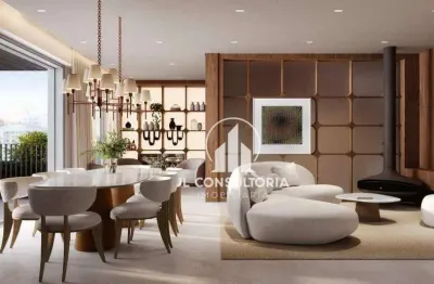Apartamento à venda, 124 m² por r$ 2.132.600,00 - cabral - curitiba/pr